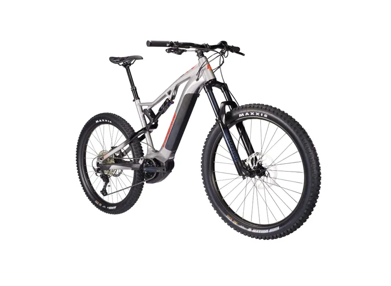 2021 Lapierre Overvolt AM 5.5 Electric Mountain Bike in Sliver-1